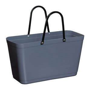 Products: Large Pigeon Blue Hinza Bag - Green Plastic