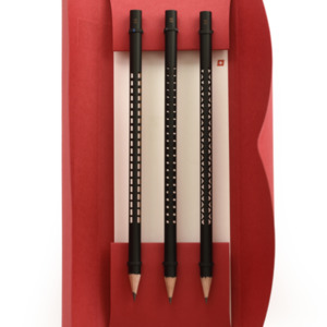 Tät-Tat - 3 Piece Pencil Set (Red)