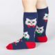 Santa Claws - Toddler Knee High Socks (Ages 1-2) - Sock It To Me (Christmas)