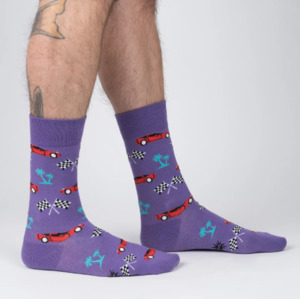 Sock It To Me 1: You Drive Me Crazy - Men's Crew Socks - Sock It To Me
