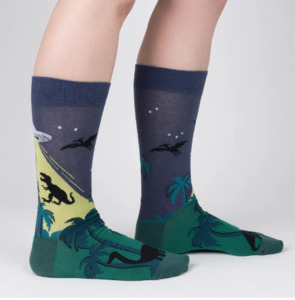 See You Later - Men's Crew Socks - Sock It To Me