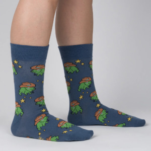 Sock It To Me 1: Yee Frog! - Men's Crew Socks - Sock It To Me