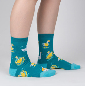 Sock It To Me 1: Silly Goose - Women's Crew Socks - Sock It To Me
