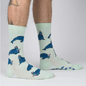 And I Will Walrus Love You - Men's Crew Socks - Sock It To Me