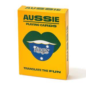 Lingo Language Playing Cards - Aussie Slang