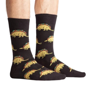 Products: Tacosaurus - Men's Crew Socks - Sock It To Me