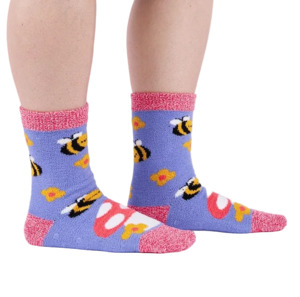 Women: Love You So Mush - Slipper Socks - Sock It To Me