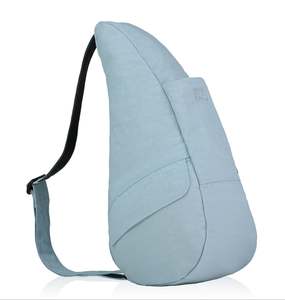 Small - Healthy Back Bag (Textured Nylon - Glacier Blue)