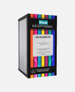 Dilmah Exceptional Real Leaf Tea - Ceylon Green x 50