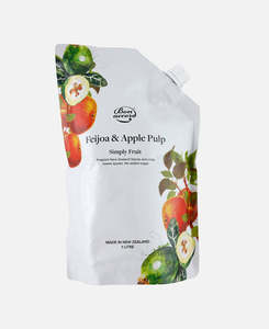 Fruit Pulps: Bon Accord Real Fruit Pulp 1L - Feijoa & Apple