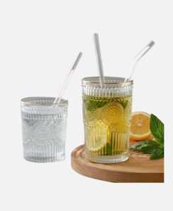 Curved Glass Straws