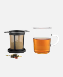 Accessories: Finum Tea Glass System 200ml Black
