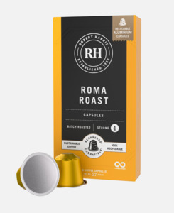 Coffee Pods: Robert Harris Roma Coffee Capsules -80pk
