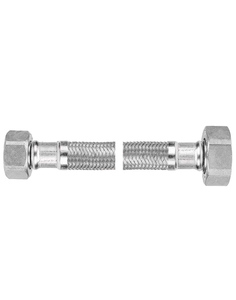 Spare Parts - Espresso Road - Coffee Machines: Braided Hose Stainless Steel 3/8″ – All Sizes