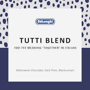 De'Longhi x Espresso Workshop 'Tutti' Blend