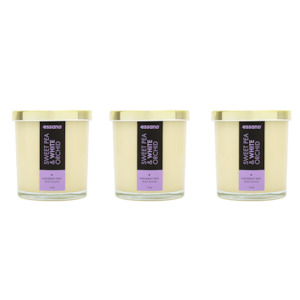 Home: Sweet Pea & White Orchid Candle 3-Pack Bundle