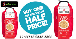 Products: 60-Serve Grab Bag – WEEKLY DEAL — 1, Get 2nd at HALF PRICE Essential Foods