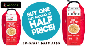 Products: 60-Serve Grab Bag – WEEKLY DEAL — 1, Get 2nd at HALF PRICE Essential Foods