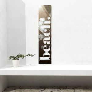 Products: Beach Metal Sign