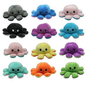 Reversible Face Octopus Teddy
