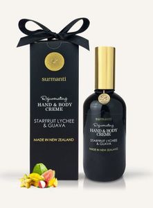 Surmanti Hand & Body Creme - Starfruit Lychee & Guava