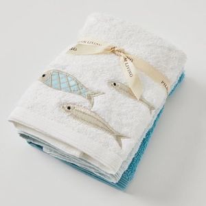 Aqua Fish Facecloth