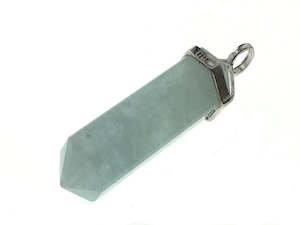 Pendants: Crystal Aquamarine Double Terminated Pendant