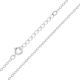 Silver 50cm Extendable Cable Chain