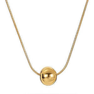 18K Gold Plated Stainless Steel Necklace
