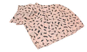 Accessories: Chiffon Cat Scarf Pink