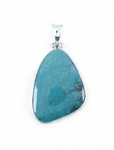 Turquoise Sterling Silver Pendant
