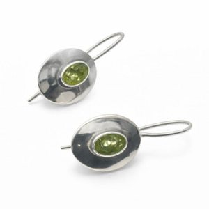 Peridot .925 Sterling Silver Earrings