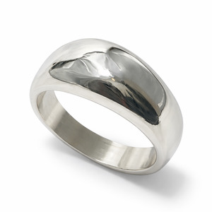 Plain Pulp Sterling Silver Ring