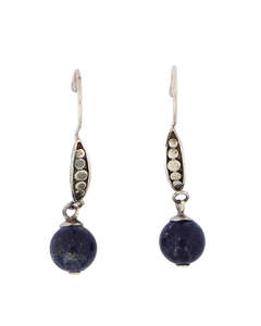Lapis Lazuli Sterling Silver Earrings