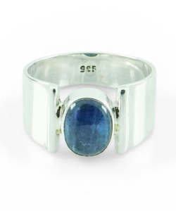 Kyanite Sterling Silver Ring