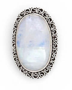 Moonstone Sterling Silver Ring