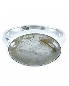 Rutilite Sterling Silver Ring