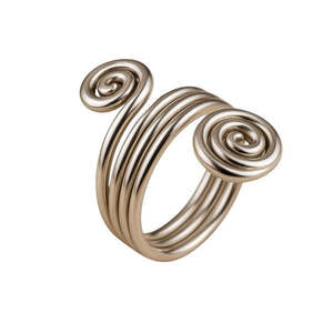 Rings: Wire Spiral Sterling Silver Ring
