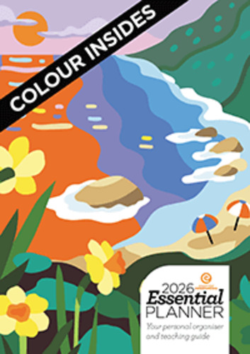 Products: The Essential Planner 2026 - Beach - Colour insides
