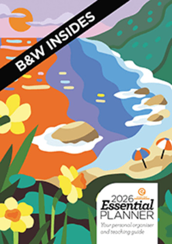 The Essential Planner 2026 - Beach - B&W insides Essential Resources