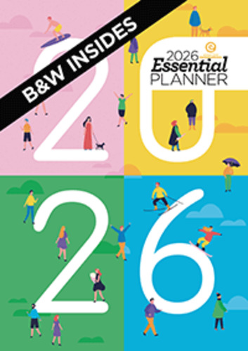 The Essential Planner 2026 - Community - B&W insides
