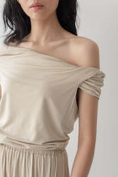 Tops: Cloud Twist Top