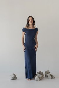 Cloud Twist Maxi Dress