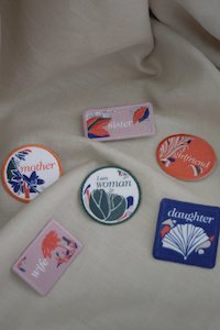 #WomenforWomen Patches: Set of 4 Patches