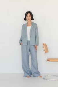 Wardrobe Heroes: Treble Jacket in Dusty Blue