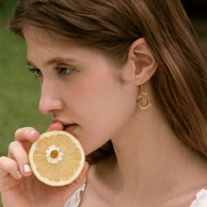 Moss and Lupine - Colette Earring Dangle with Peridot