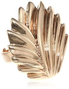 Fashion Rose gold Plated modern Cacti Ring for Women