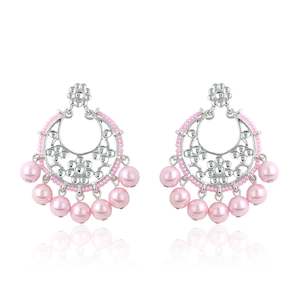 Evening Ears: Pearl Drop Womens Earrings