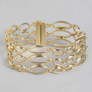Fashion Collection: Estele Gold Plated Gorgeous Bracelet for Women