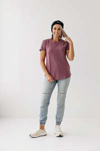 Breastfeeding T Shirts: Rose Everyday Tee | 100% Cotton